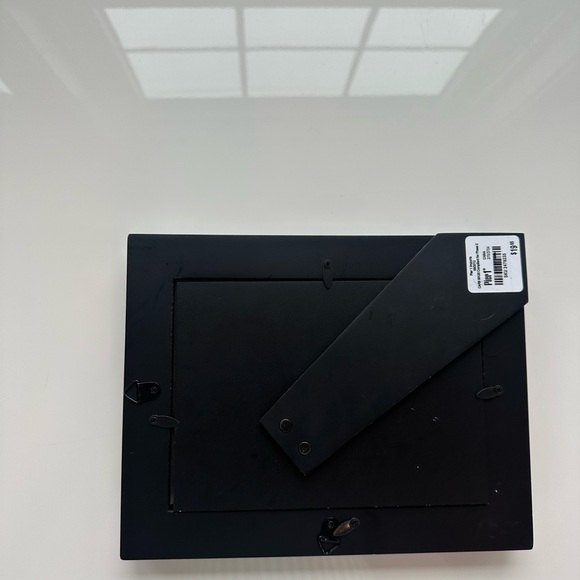 5X7 photo frame with mirror mosaic border. Hang or stand, vertical + horizontal - Picture 6 of 6